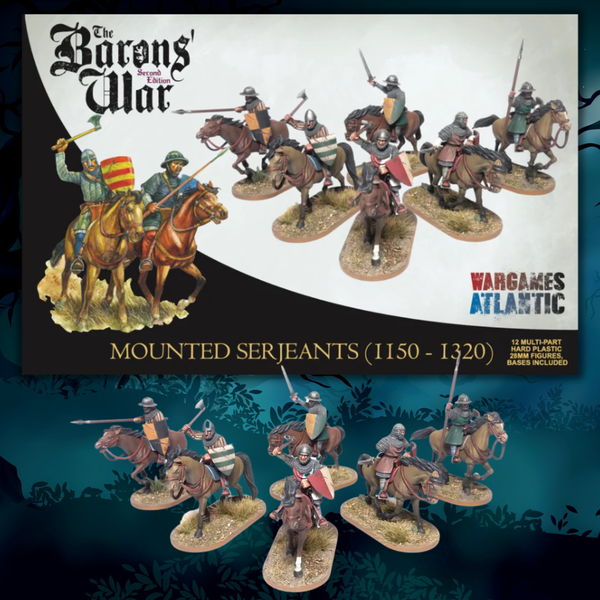 Mounted Serjeants (1150-1320) (Disponible en mai)