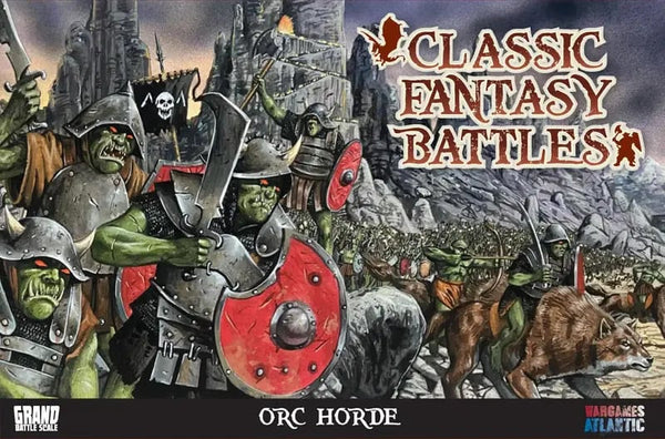 WargamesAtlantic : ClassicFantasy / Orc Horde 10mm (252 figurines) (Disponible en aout)