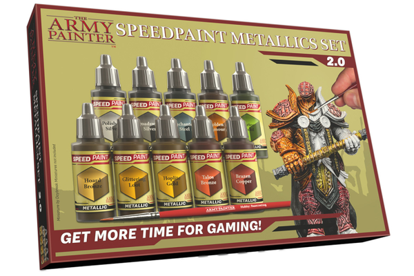 ARMY PAINTER - SPEEDPAINT 2.0 - Metallics Set 2.0