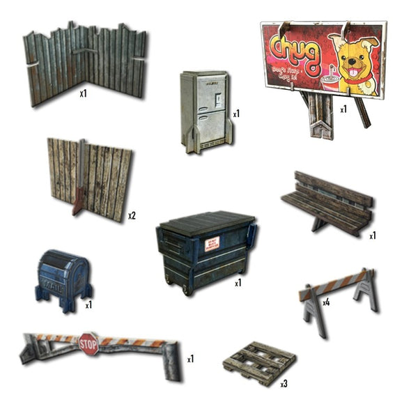 Battle Systems - Urban Street Accessories II  (EN STOCK)(PROMOTION)