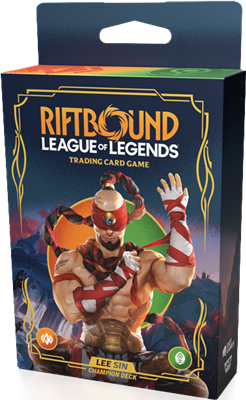 LOL Riftbound : Origins - Deck - Lee Sin en Anglais (EN STOCK)