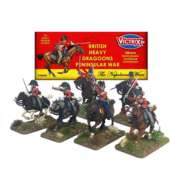 Victrix Miniatures - British Peninsular Heavy Dragoons