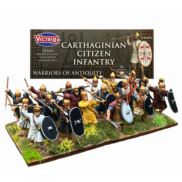 Victrix Miniatures - Carthaginian Citizen Infantry