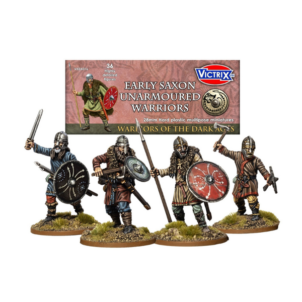 Victrix Miniatures - Early Saxon Unarmoured Warriors