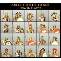 Victrix Miniatures - Greek Hoplite Heads x 56