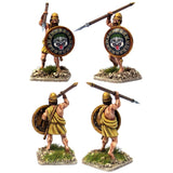 Victrix Miniatures - Greek Unarmoured Hoplites and archers