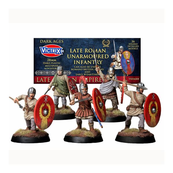 Victrix Miniatures - Late Roman Unarmoured Infantry