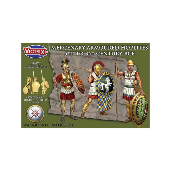Victrix Miniatures - Mercenary Armoured Hoplites 5th to 3rd Century BCE