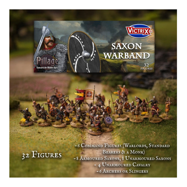 Victrix Miniatures - Saxon Warband (Sortie prévue en novembre)