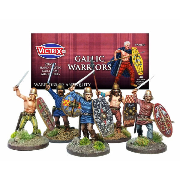 Victrix Miniatures - Unarmoured Gallic Warriors