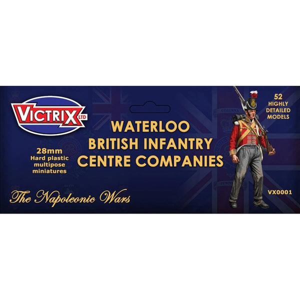 Victrix Miniatures - Waterloo British Infantry Centre Companies