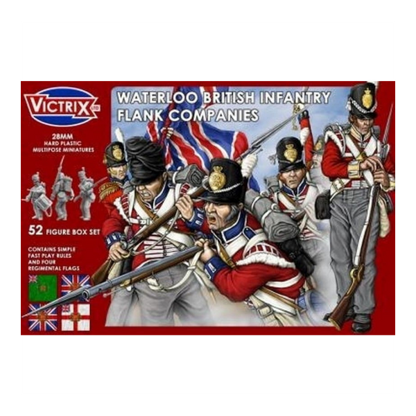 Victrix Miniatures - Waterloo British Infantry Flank Companies