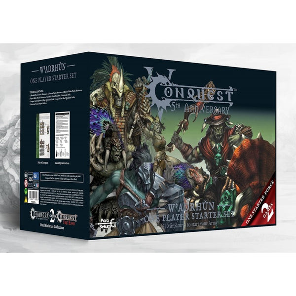 Conquest -W’adrhŭn: Conquest 5th Anniversary Supercharged Starter Set (RUPTURE FOURNISSEUR)