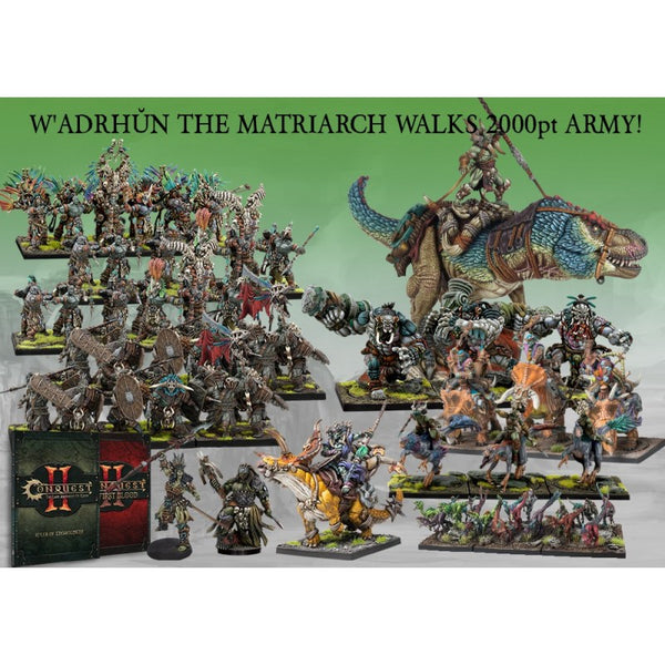 Conquest -W’adrhŭn The Matriach Walks 2000pt Army