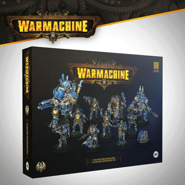 WARMACHINE - CYGNAR GRAVEDIGGERS AUXILIARY EXPANSION en Anglais (Sortie en mai 2025)(LIVRAISON GRATUITE)