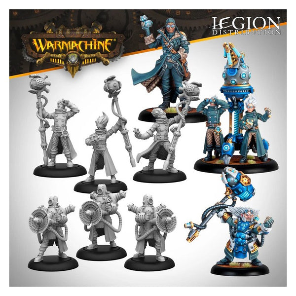 Warmachine: Cygnar Storm Forge Command Cadre  (LIVRAISON GRATUITE)