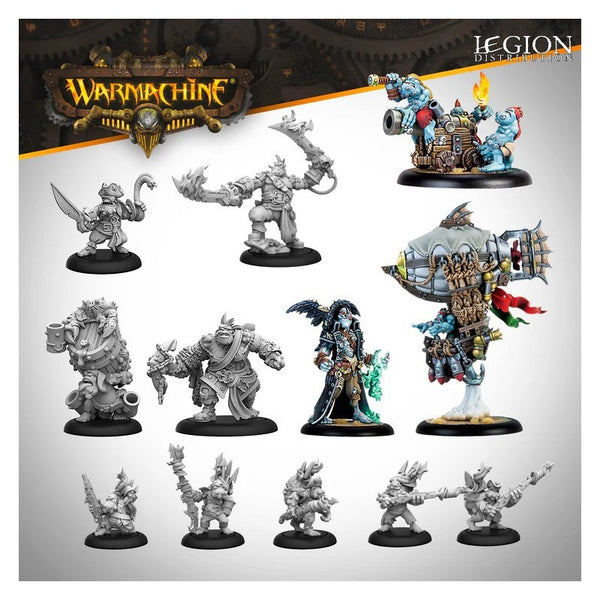 Warmachine - Southern Kriels Brineblood Marauders Auxiliary Expansion (LIVRAISON GRATUITE)