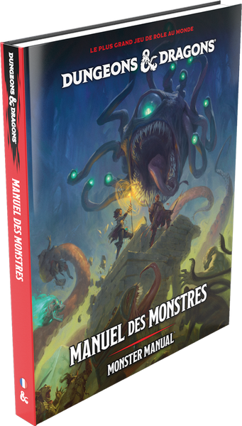 D&D 5 : Manuel des monstres - 2024 édition (LIVRAISON GRATUITE)