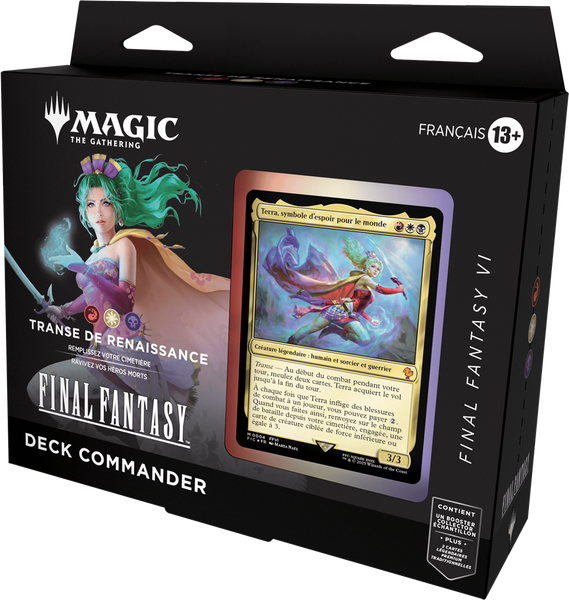 Magic The Gathering : Final Fantasy Deck Commander TERRA en Francais (LIVRAISON GRATUITE) (Copie)