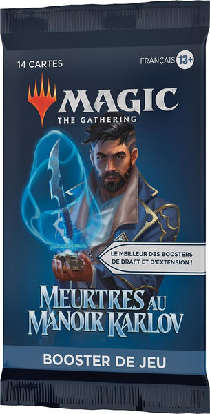 Magic The Gathering : Meurtres au manoir Karlov  booster de jeu en Francais (EN STOCK) (PROMOTION)