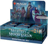 MTG: Meurtres au manoir Karlov Boite de boosters de jeu en Francais (EN STOCK)