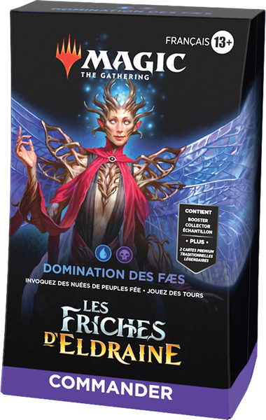 Magic The Gathering Les Friches d'Eldraine Deck Commander en Francais Domination des Faes(EN STOCK)