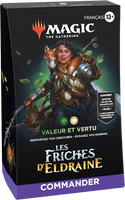 Magic The Gathering Les Friches d'Eldraine Deck Com.en Francais Valeur et Vertu (EN STOCK)(PROMOTION)