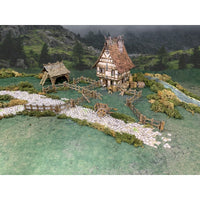 Battle Systems - Wooden Fencing (incluse dans Fantasy Village)