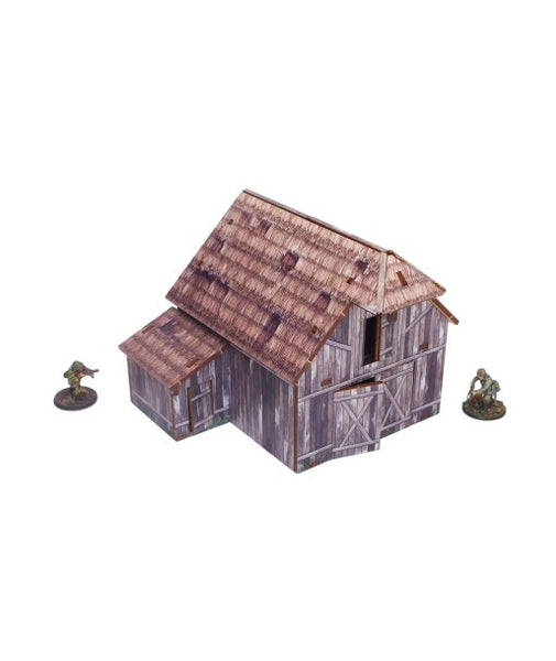 WW2 Ostfront Village Barn (1) (28mm) pré-peint