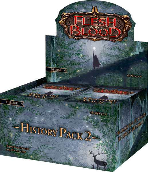 Flesh and Blood : History Pack 2 - Black Label boite de 36 boosters en Français (LIVRAISON GRATUITE)