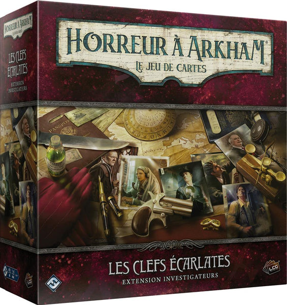 Arkham JCE : Les Clefs Écarlates (Investigateurs)