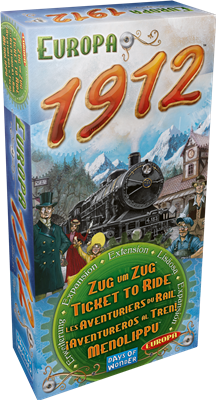 Les Aventuriers du Rail Europe : 1912 (Extension Europe)