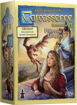 Carcassonne : Princesse et Dragon (Ext)