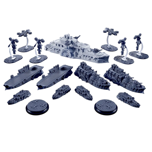 Dystopian Wars Union Starter Set Faction Battlefleet 123JEUX