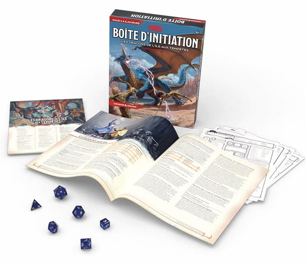 D&D5 : Kit Initiation : Dragons l’Île aux Tempêtes (EN STOCK)