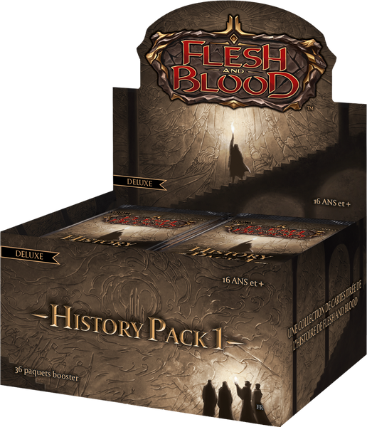 Flesh and Blood : History Pack 1 boite de 36 boosters en Francais (frais de port inclus)(EN STOCK)