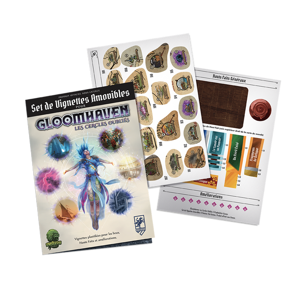 Gloomhaven : Forgot. Circles Remov. Sticker Set