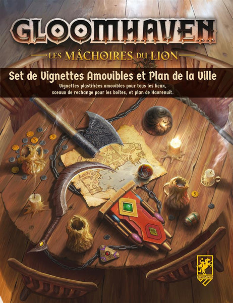 Gloomhaven : Mâchoires du Lion Remov Sticker Set