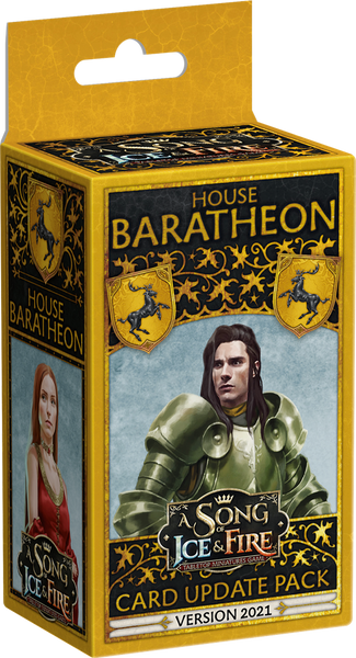 Trône de Fer Jeu de Figurine : Maison Baratheon - Paquet de MàJ  [B15]