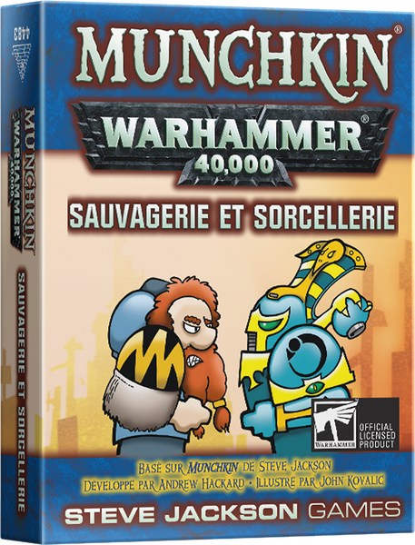 Munchkin Warhammer 40K : Sauvagerie et Sorcellerie (Extension) – 123JEUX