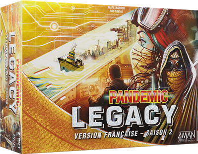Pandemic Legacy : Saison 2 Jaune  (FRAIS DE PORT INCLUS)