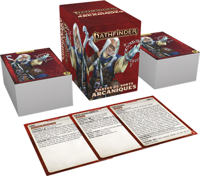 Pathfinder 2 : Cartes de Sorts Arcaniques