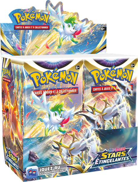 Pokémon Epée et Bouclier Stars Etincelantes Display 36 boosters