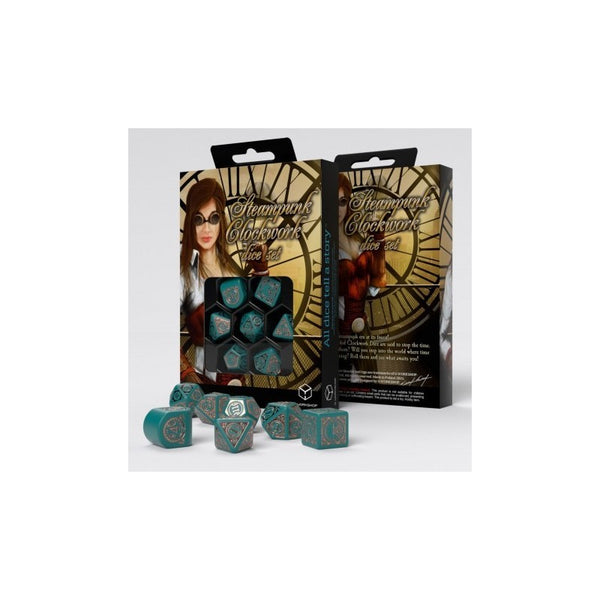 Set de Dés Engrenages Steampunk - Équipement de Navigation Moderne (7)