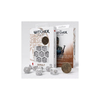 Set de Dés The Witcher - Geralt, Le Loup Blanc