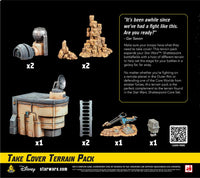 Star wars shatterpoint : set de terrain à couvert ( frais de port gratuit)