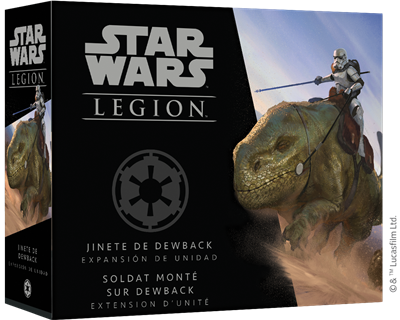 Star Wars Légion : Soldat Monté sur Dewback