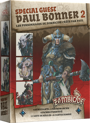 Zombicide Black Plague : Spe. Guest Paul Bonner 2