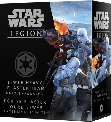 Star Wars Légion :  Équipe Blaster Lourd E-Web