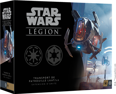 Star Wars Légion : Transport de Patrouille LAAT/le